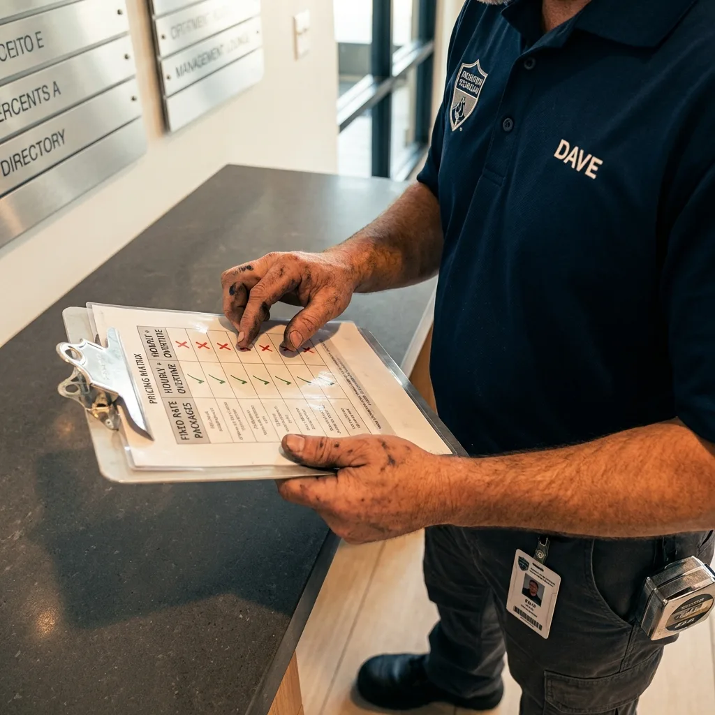 Cost comparison table showing flat rate structure versus hidden hourly overtime charges in Marcellus apartment moving.